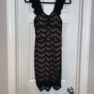 Nightcap Mini Stretch Lace Dress